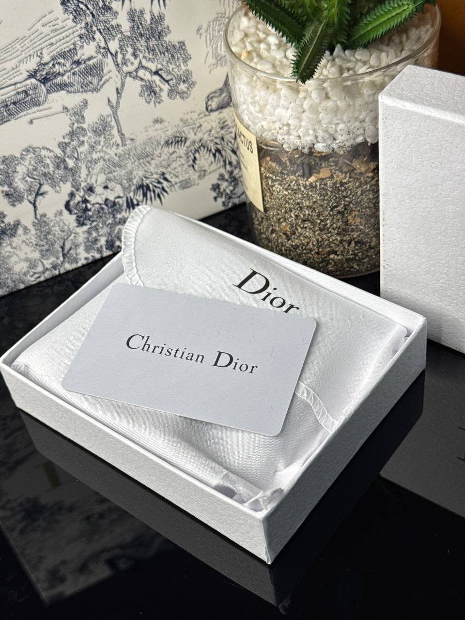 Portfeuille Dior Black Black