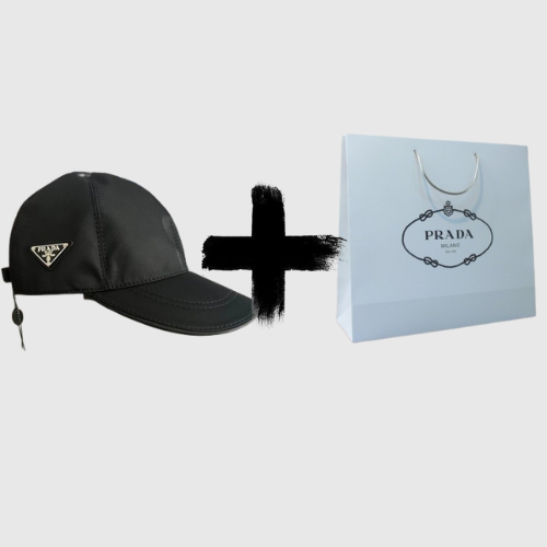 Casquette prada noir