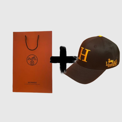 Casquette hermes black