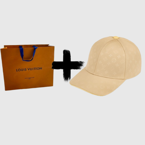 Casquette Lv beige