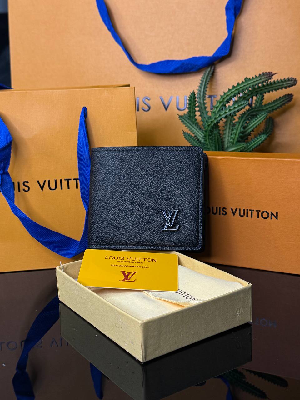 Portfeuille Louis Vuitton black black