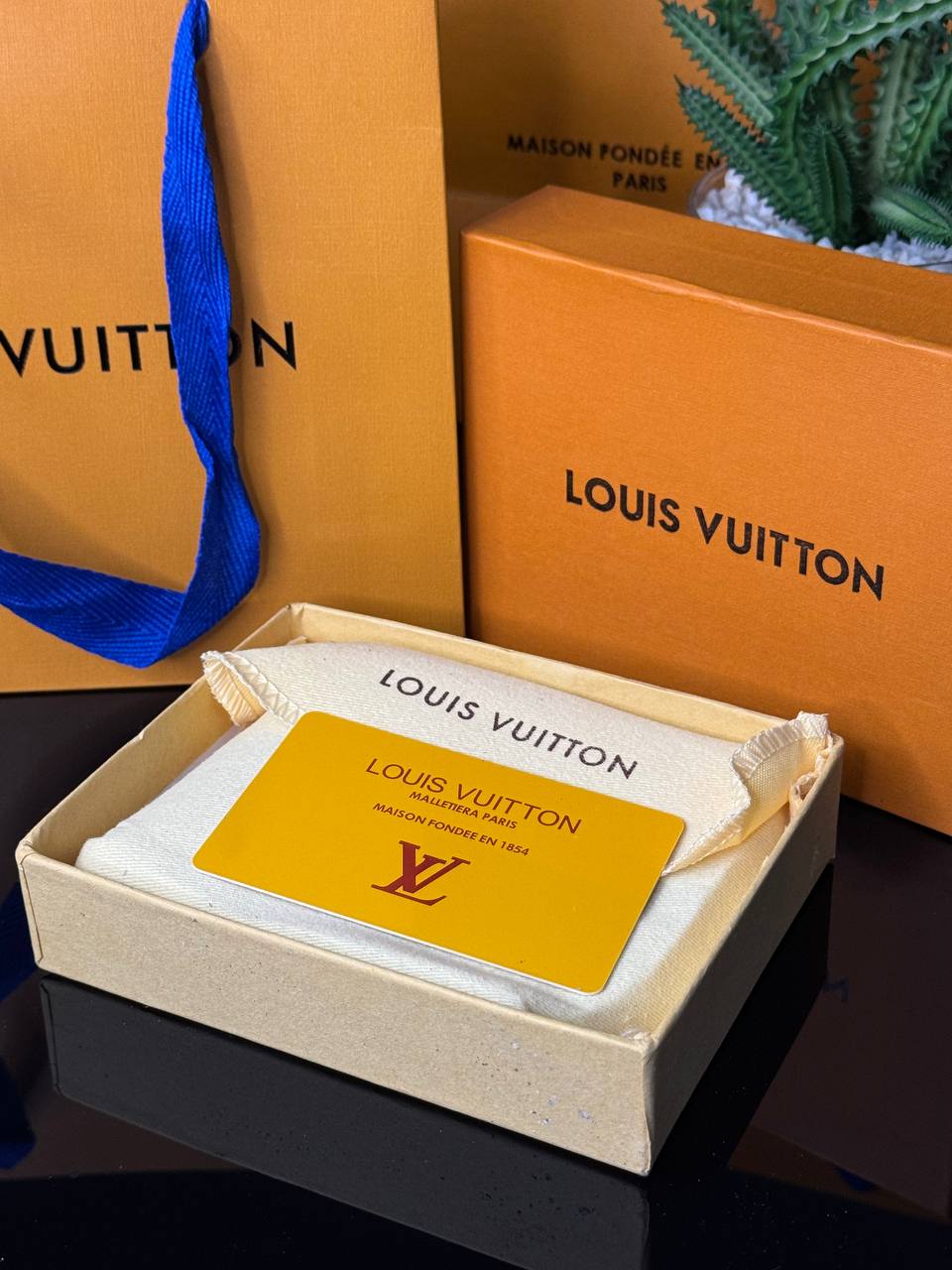 Portfeuille Louis Vuitton black black