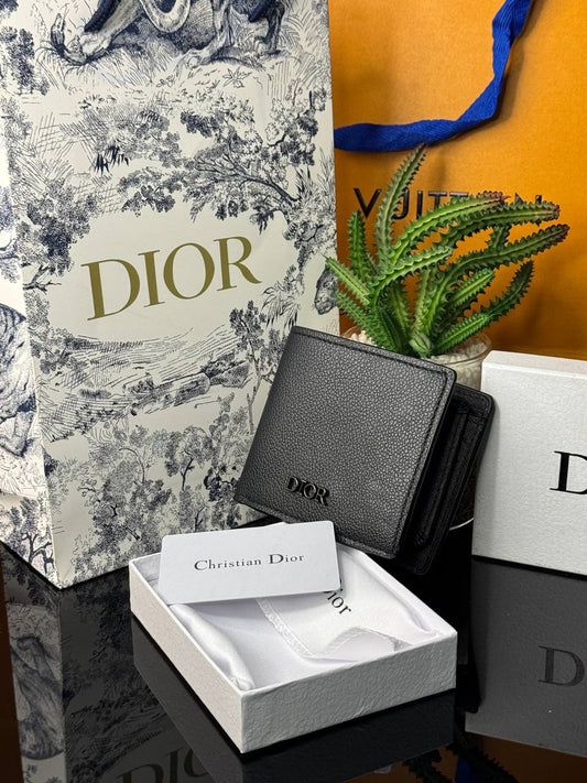 Portfeuille Dior Black Black