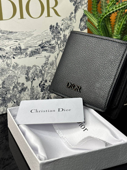 Portfeuille Dior Black Black