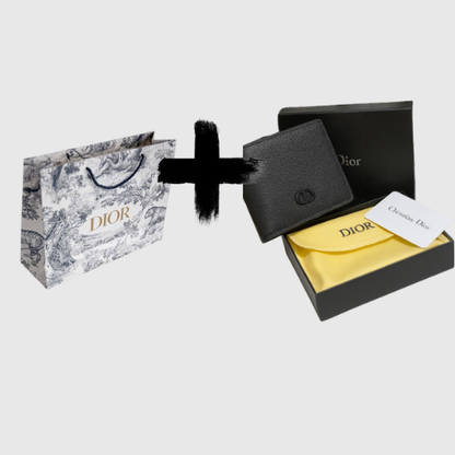 portfeuille dior black v2